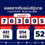 ตรวจหวย1มีนาคม2563